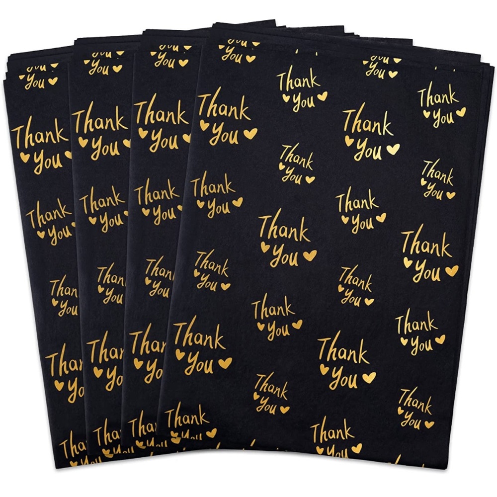 100 Thank You Tissue Paper Sheets, 20x14 PRICE IS FIRM - Picture 8 of 9